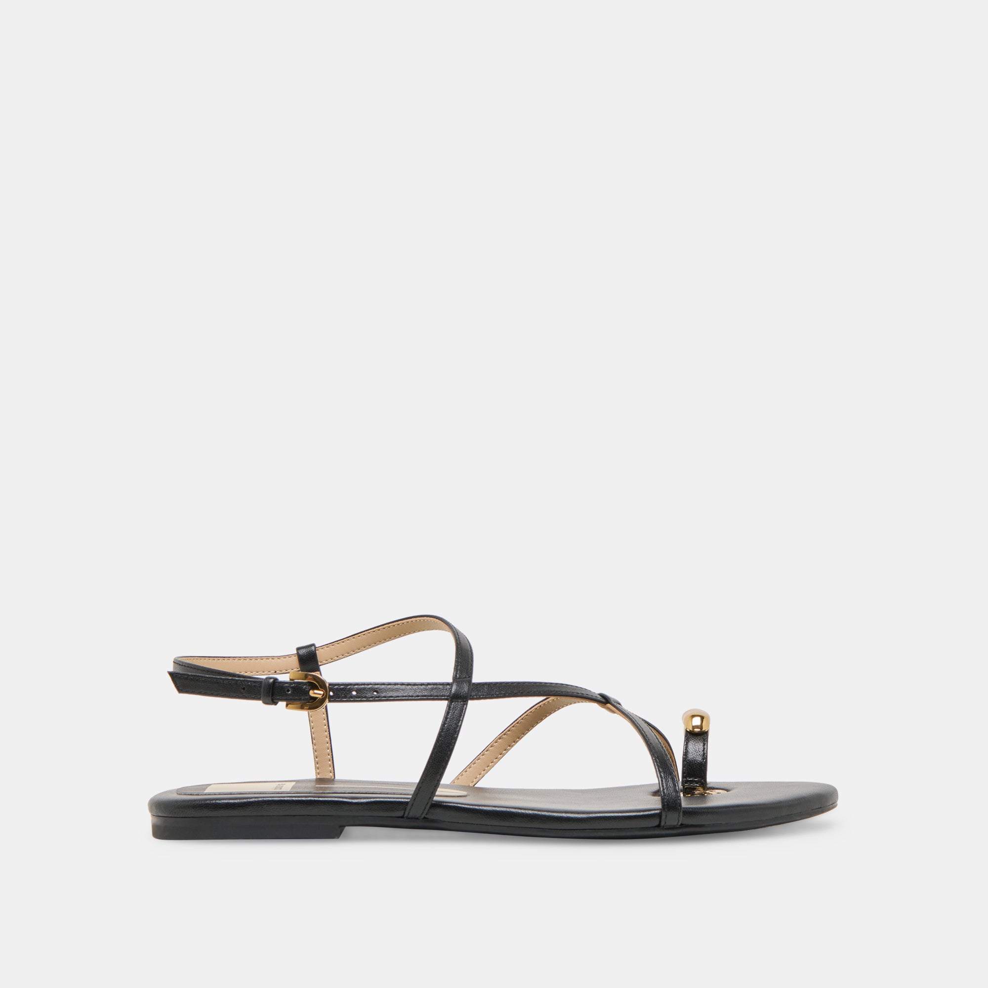 Premium KESHA Black Leather Sandals for Women - Comfortable & Stylish Summer Footwear - Perfect for Beach, Vacation & Casual Outings