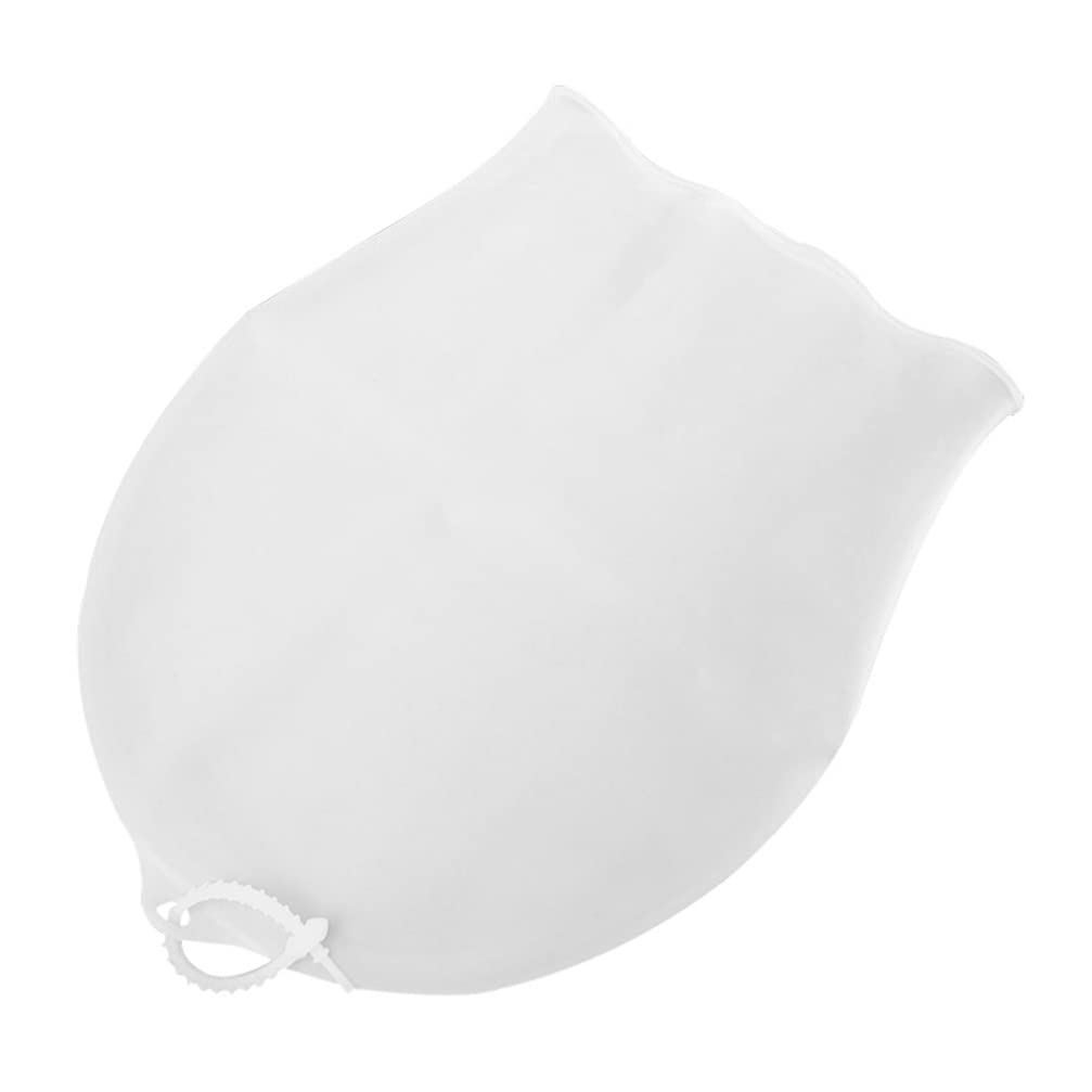 Hemoton Silicone Kneading Dough Bag - Reusable Bread & Pastry Mixing Bag for Pizza, Tortilla, Cookie Dough - Food Grade Flour Mixer & Storage Bag - Perfect for Home Baking, Meal Prep & Kitchen Organization (White)