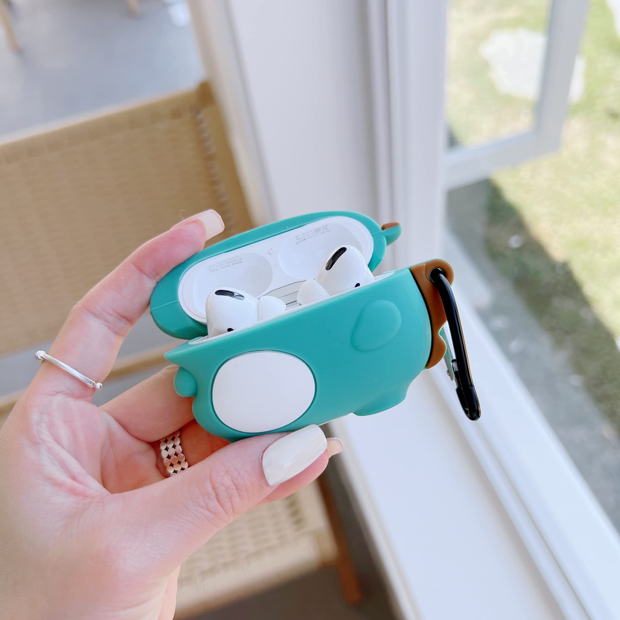 3D Cute Dinosaur AirPods Pro Case for Kids & Teens - Home & Travel Use