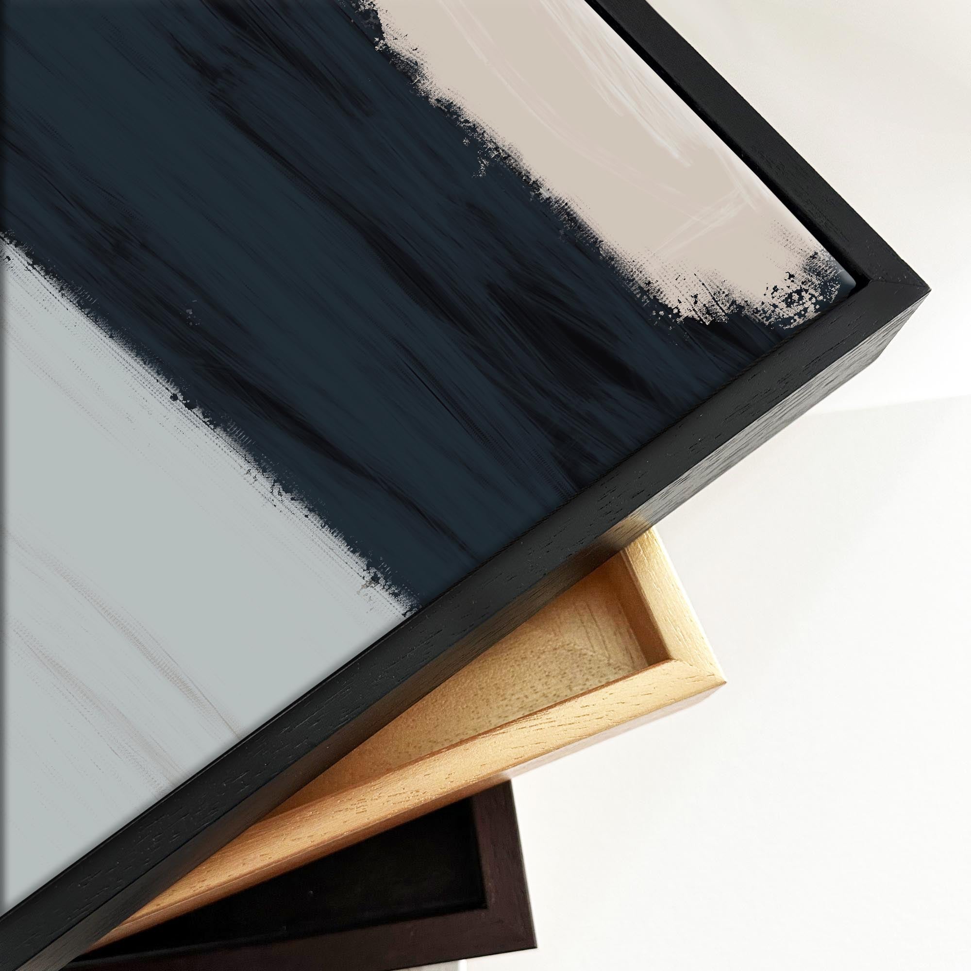 Modern Abstract Framed Canvas Wall Art - Handmade Home Decor for Living Room, Bedroom & Office - Perfect for Gifts & Interior Design