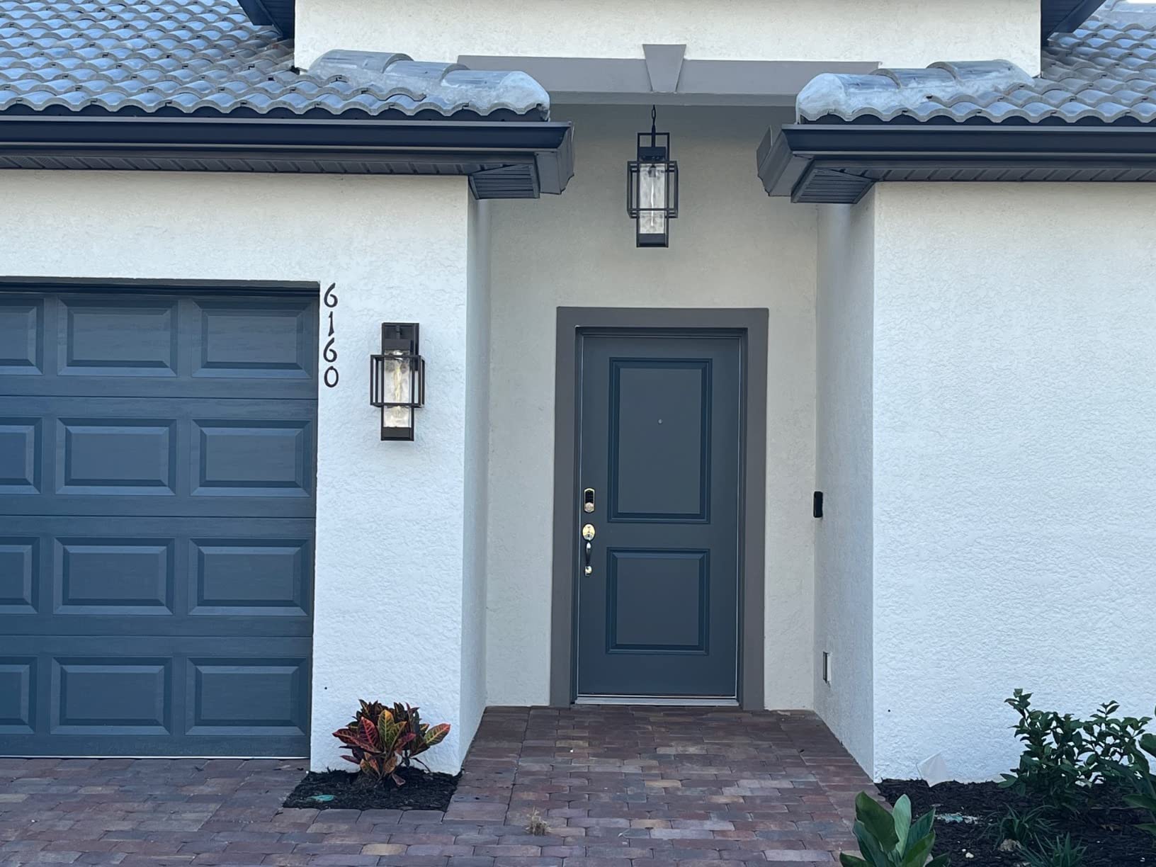 Modern Outdoor Wall Sconce Lights 2 Pack - 15