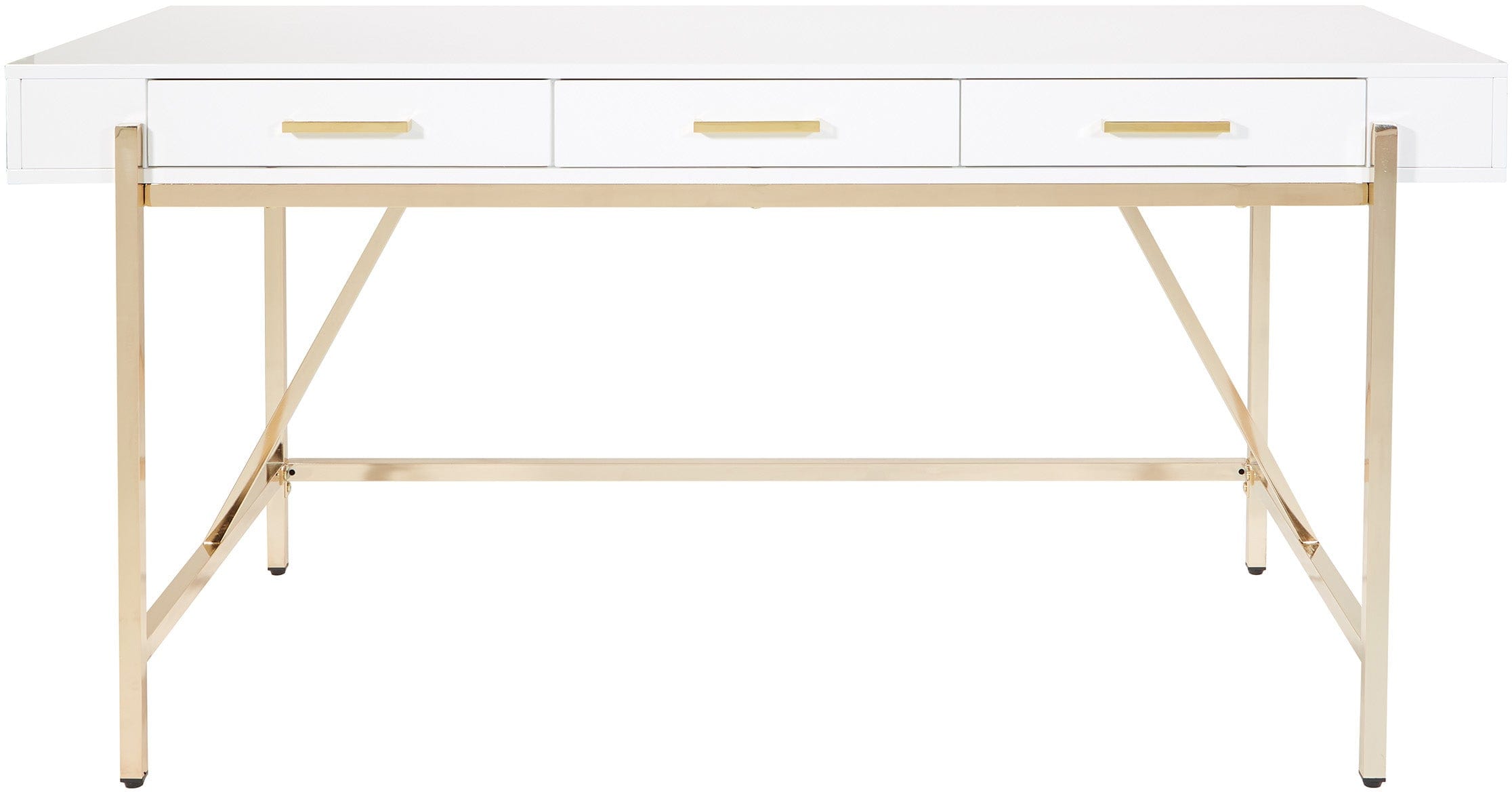 Office Star Broadway Desk [BWY6] - Modern Executive Office Desk with Storage Drawers | Perfect for Home Office, Workspace & Business Use
