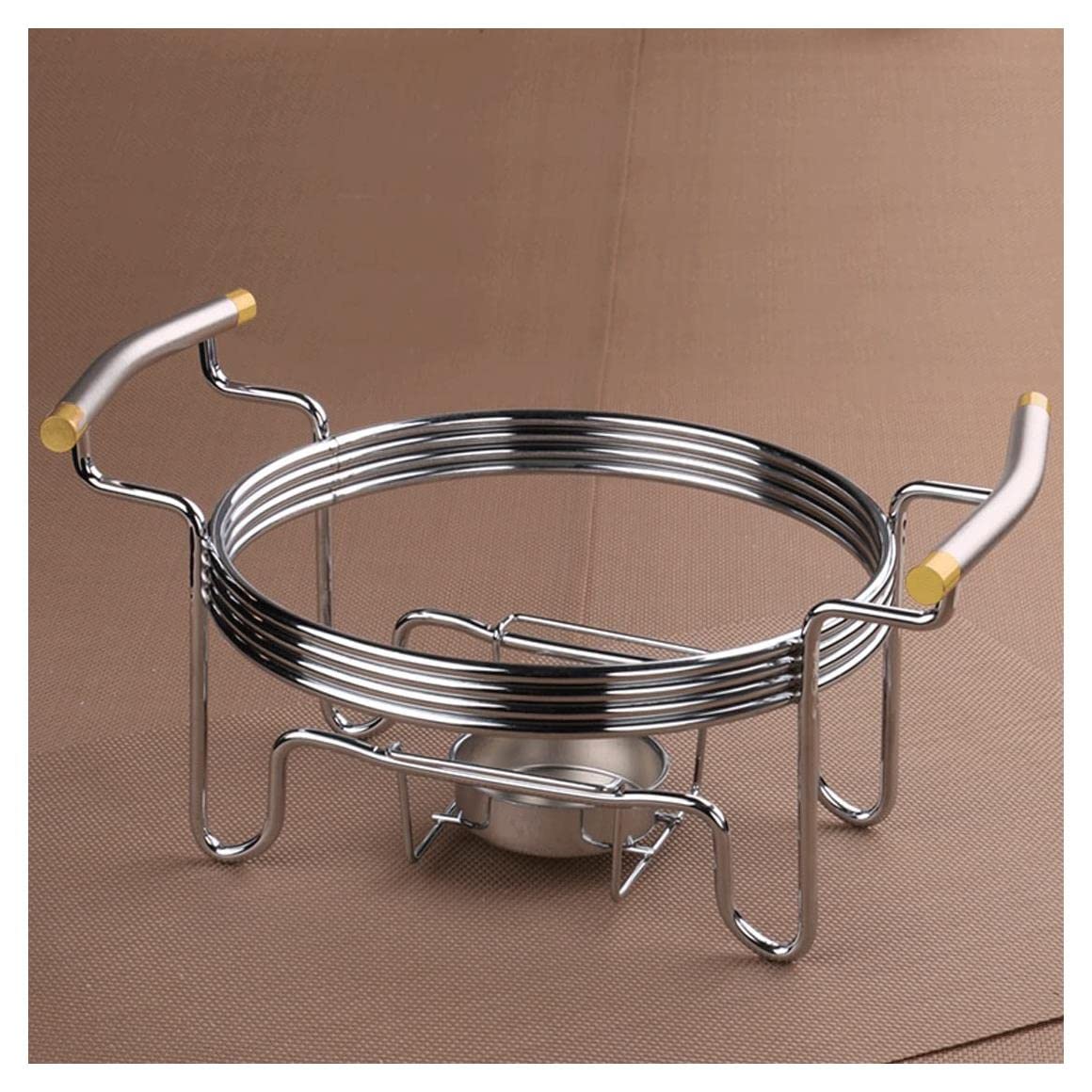 Premium Ceramic Serving Cooking Pot with Lid - Stovetop & Oven Safe Casserole Dish, Stockpot with Metal Base for Baking, Roasting & Serving - Perfect for Hotel Dining, Home Cooking & Entertaining