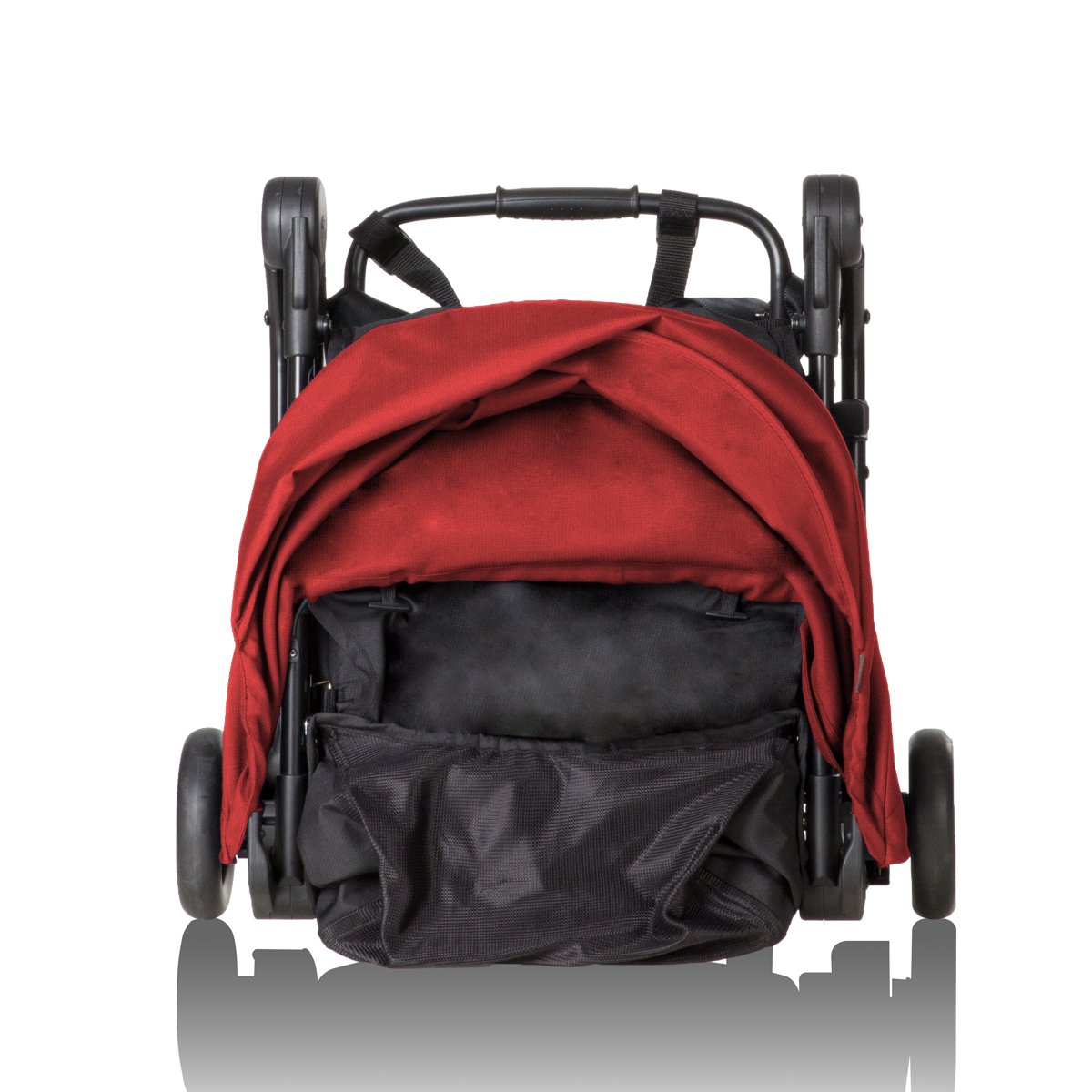 Mountain Buggy Nano Lightweight Compact Travel Stroller - Ruby Red | Perfect for Air Travel, City Walks & Everyday Use with Baby