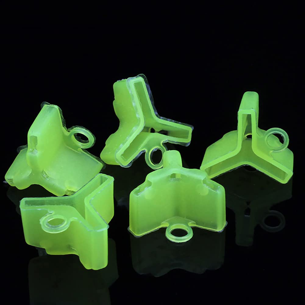 100 Pcs Fishing Treble Hook Covers - Safety Protector Caps for Fishing Hooks | Prevent Snags & Injuries - Ideal for Bass, Trout & Saltwater Fishing Gear Protection