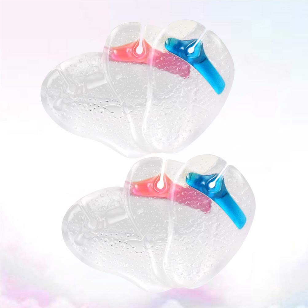 3 Pairs Thong Sandals Insoles - Breathable Flip Flop Gel Cushion for Women & Men - Non-Slip Toe Protectors & Gel Inserts for Comfort - Perfect for Beach, Pool, and Summer Walking