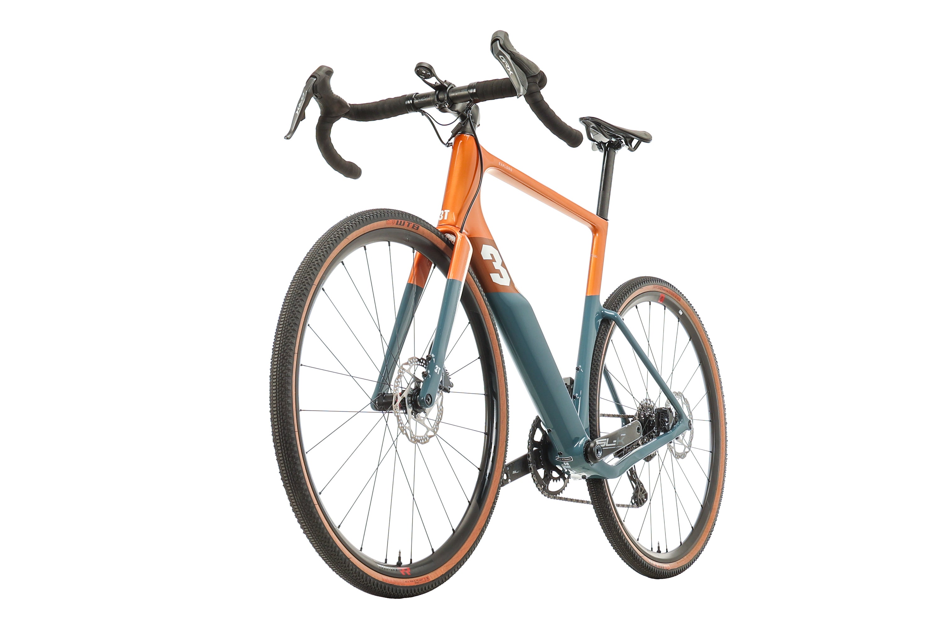 2022 3T Exploro RaceMax Gravel Bike - 58cm Carbon Frame, Lightweight & Fast for Adventure Racing, Bikepacking & Off-Road Cycling