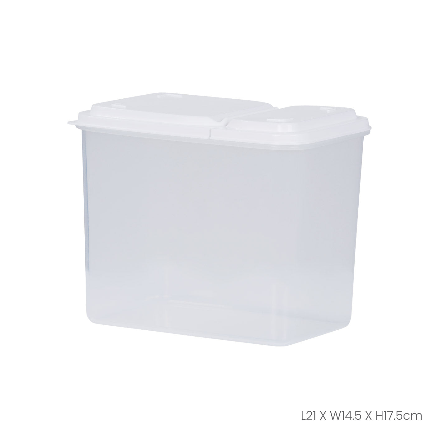 Flip Top Container (2813 MC) - Airtight Food Storage for Kitchen, Pantry & Meal Prep - Perfect for Snacks, Cereal & Dry Goods