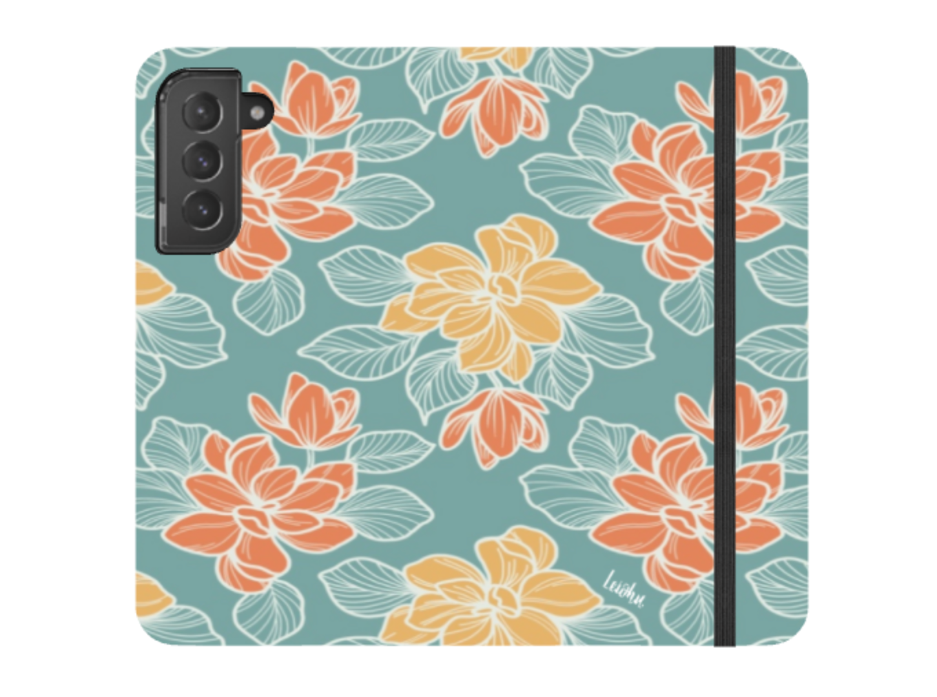 Vintage Floral Wallet Case for Samsung Galaxy - Perfect for Everyday Use, Travel & Outdoor Activities