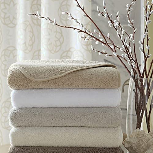 Premium Izmir Turkish Cotton Bath Sheet - Ultra Soft & Absorbent Classic Mid-Weight Bath Towel (Single Piece) for Spa, Luxury Bathroom & Hotel Use