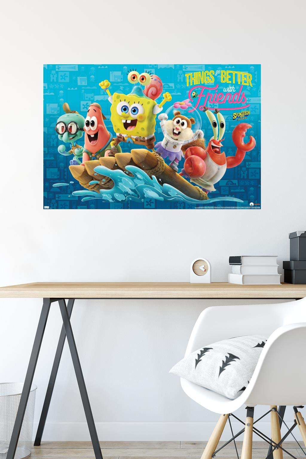 The SpongeBob Movie: Sponge On The Run - Friends Wall Poster 22.375