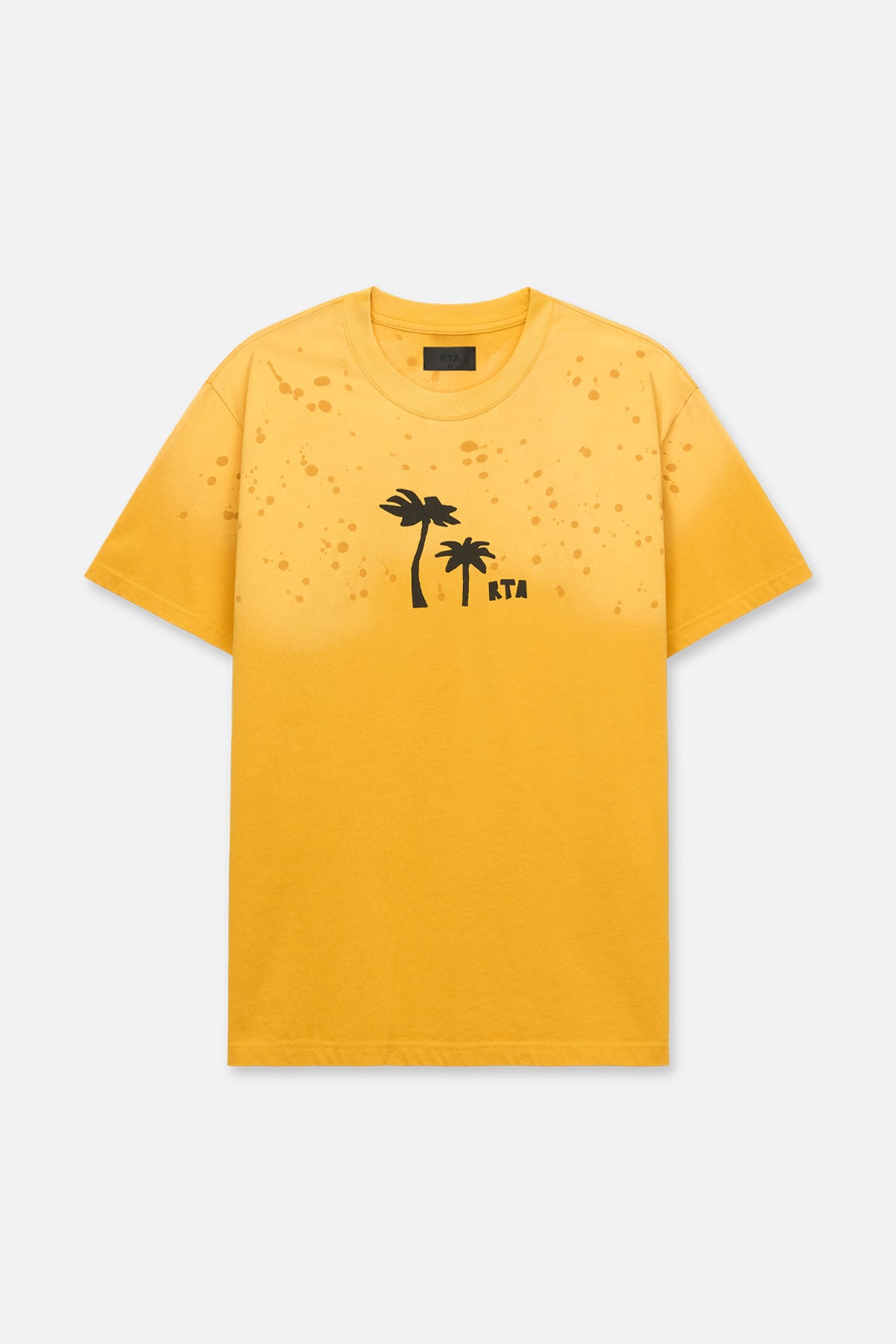 COLIN Oversized Short Sleeve T-Shirt | Sunset Palm Trees Print | Casual Summer Beach Wear for Men