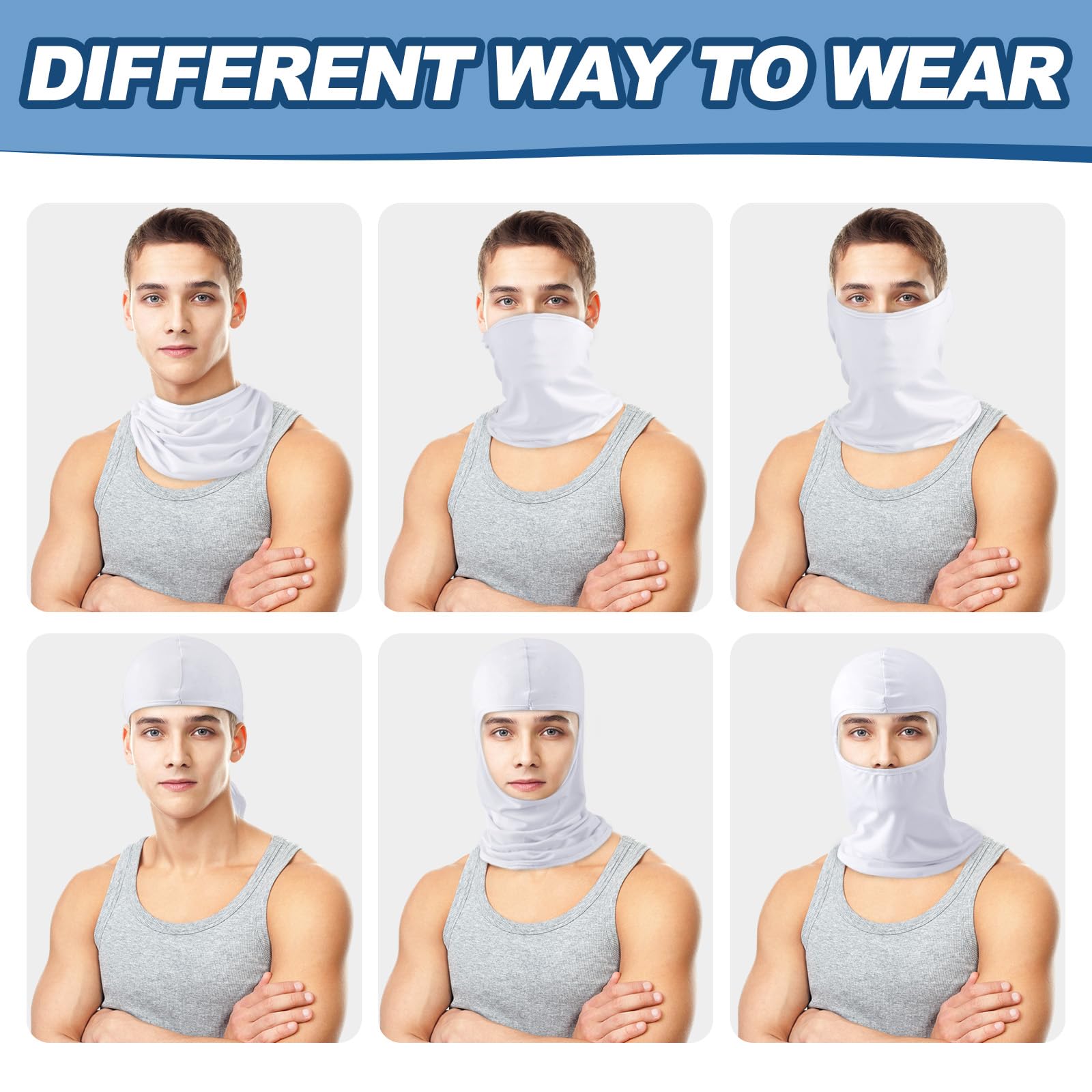 Panitay Unisex Painters Spray Socks - Soft Stretchable Dust Hood Mask for Painting & Construction - Comfortable Head Cover for Men & Women - Perfect for DIY Projects, Home Renovation, and Professional Painting Jobs