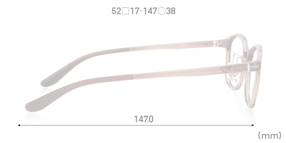 JINS Switch Classic 194 82 - Stylish & Durable Eyeglasses for Men & Women - Perfect for Work, Reading & Everyday Use