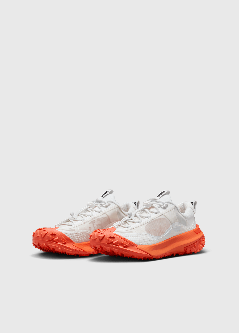 ACG Mountain Fly 2 Low 'Summit White Orange' Men's Trail Running Shoes - Lightweight Hiking Sneakers for Outdoor Adventures & Gym Workouts