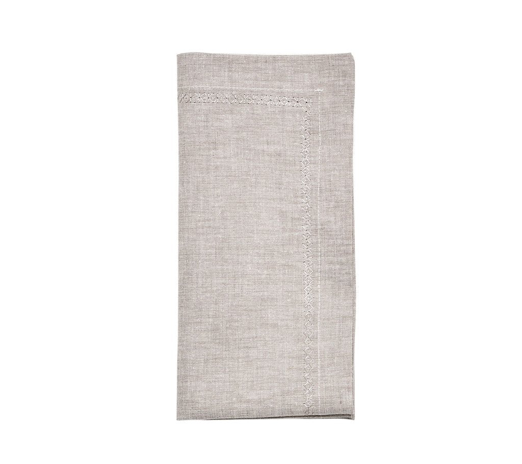 Premium Earth Tone Classic Napkins - Set of 4 for Dining, Parties & Home Decor | Eco-Friendly Cotton Table Linens