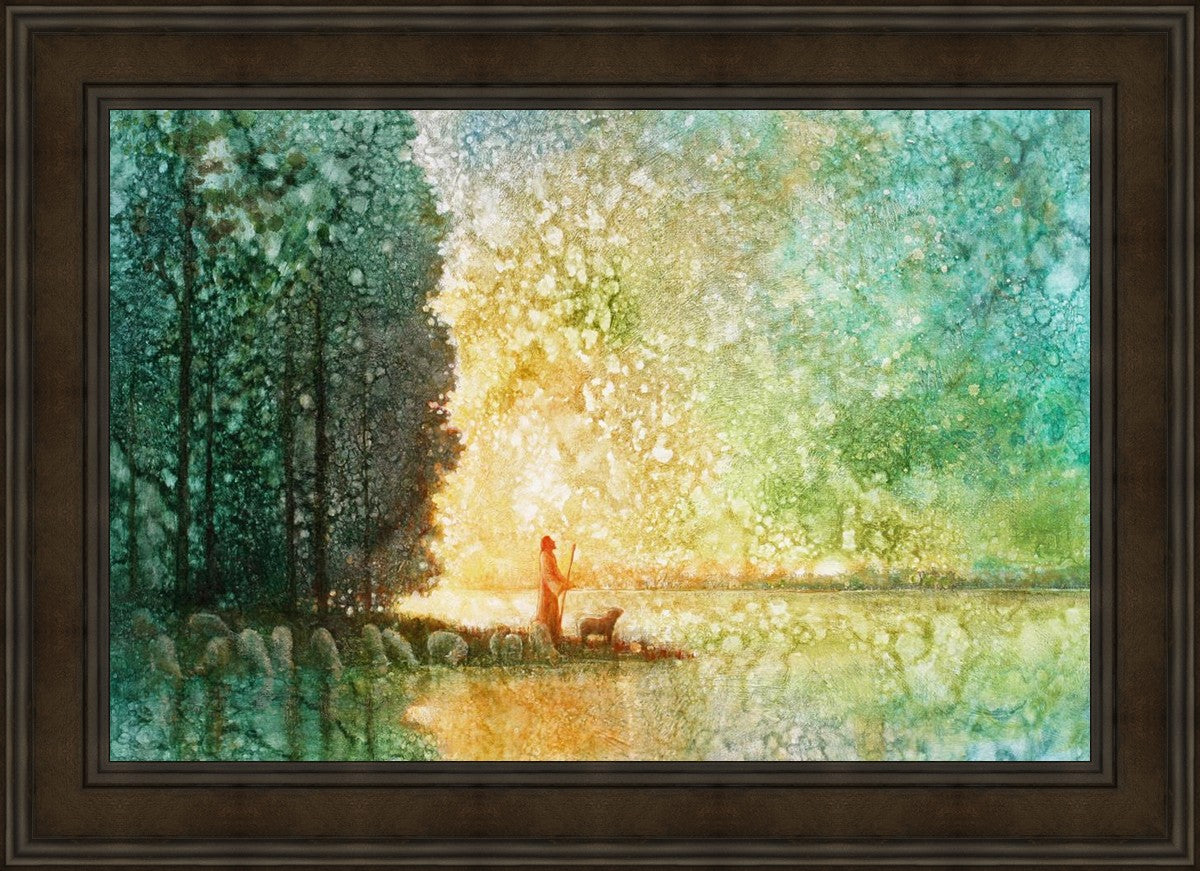 Beside Quiet Waters - Premium Home Decor for Relaxing Spaces | Perfect for Living Rooms, Bedrooms & Meditation Areas