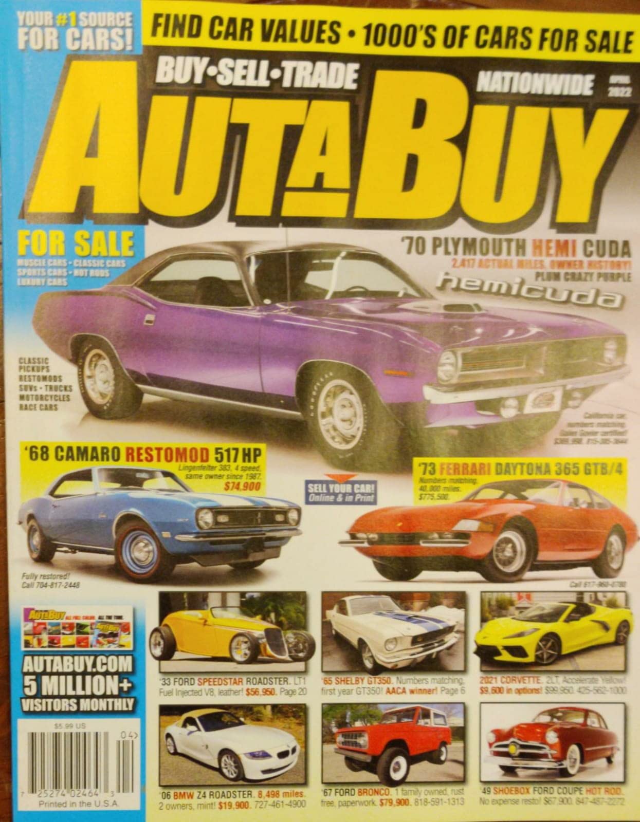 AutaBuy Magazine April 2022 - Latest Cars for Sale Nationwide | New & Used Car Listings | Find Your Perfect Vehicle for Commuting, Road Trips & Family Adventures