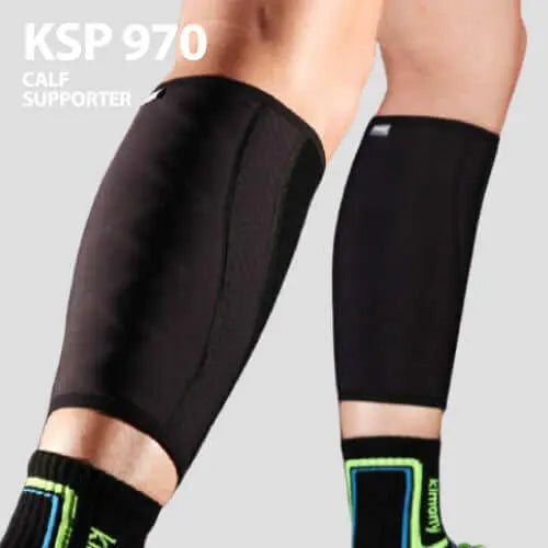 Kimony KSP970 Compression Calf Sleeve - Breathable Support for Running, Cycling & Sports Recovery - Perfect for Athletes & Active Lifestyles