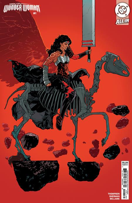 Absolute Wonder Woman #1 2nd Print B Jeff Spokes Variant (DC Comics, Nov 2024) - Rare Collector's Edition for Comic Book Enthusiasts & Superhero Fans - Perfect for Display, Gifts, and Investment Collections