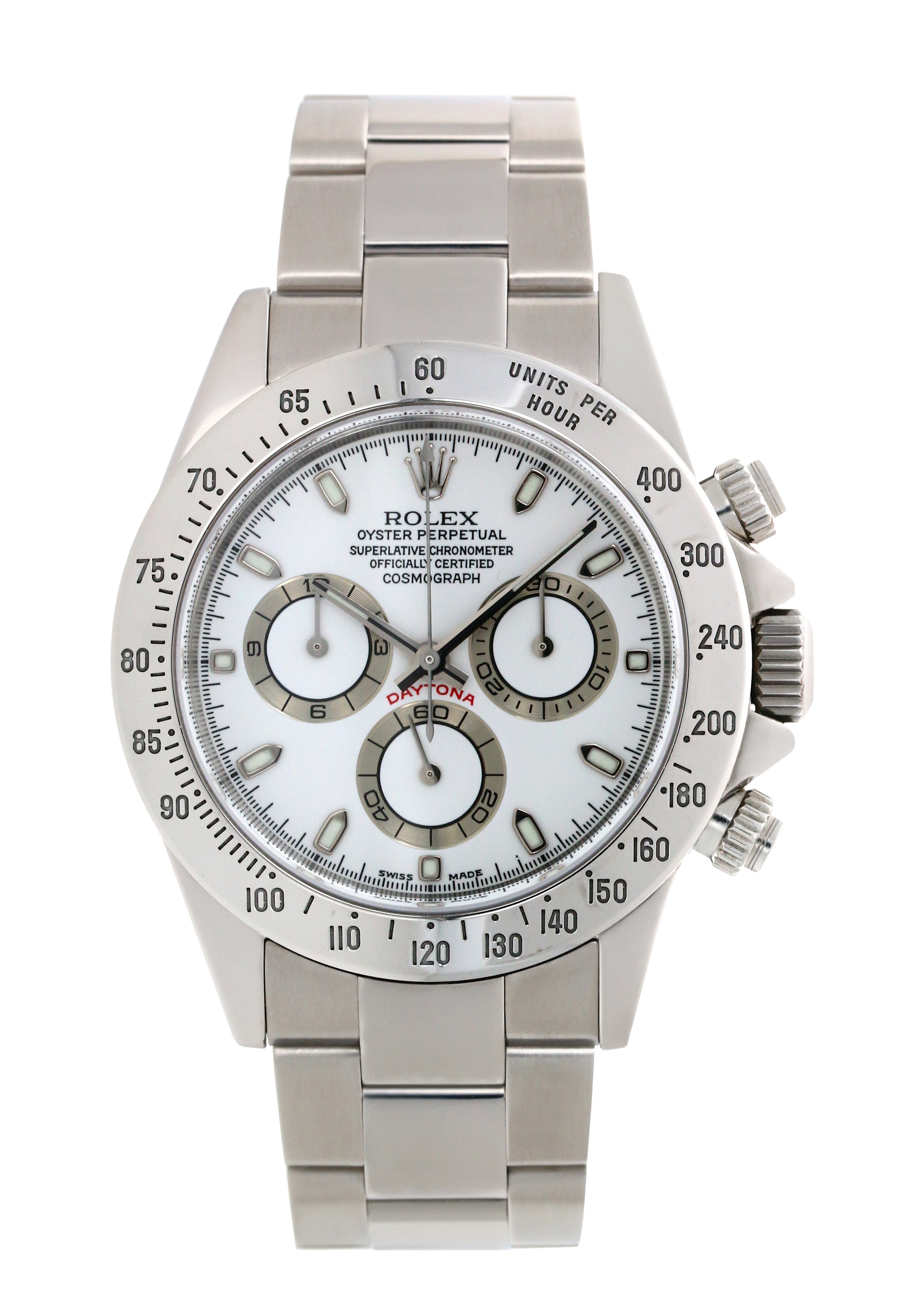 Authentic Rolex Daytona 40mm Stainless Steel Watch #116520 (2009) - Luxury Timepiece for Men, Perfect for Business, Formal Events & Collectors