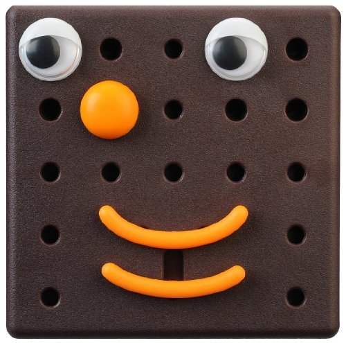 CLOCKMAN ID Alarm Clock - Digital LED Display with Snooze, Adjustable Brightness & USB Charging (Brown) | Perfect for Bedroom, Office & Travel