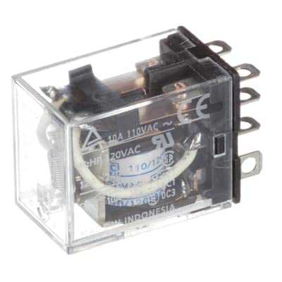 LY2-AC110/120 Ice Cube Relay - DPDT 110/120VAC Coil Voltage, 10A Contact Rating - Perfect for Industrial Control, HVAC Systems & Electrical Panels