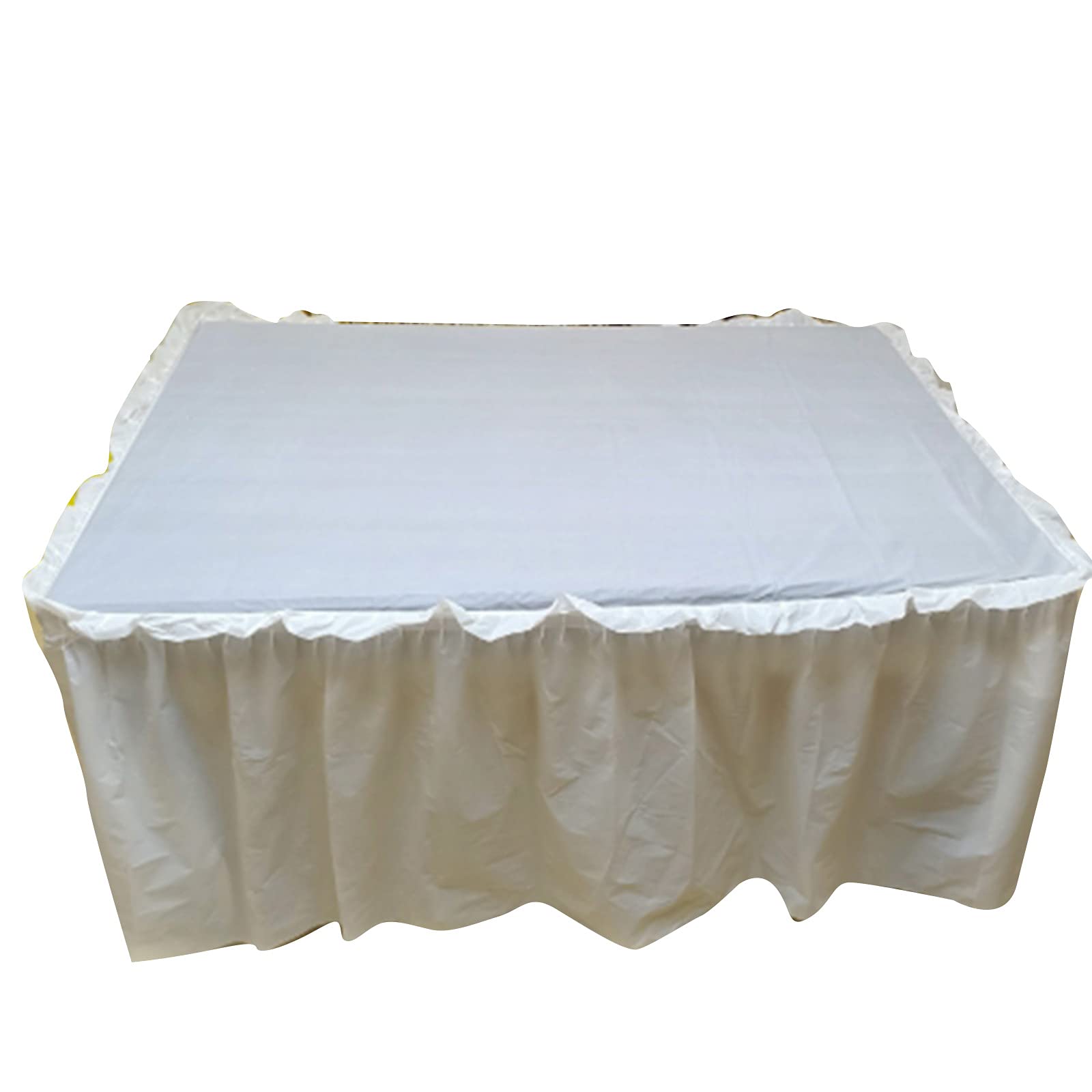 Waterproof & Oilproof Reusable Tablecloth - Disposable Plastic Table Cover for Party, Wedding, Banquet, Birthday, Shower - Perfect for Indoor & Outdoor Events, Picnics, and Family Gatherings