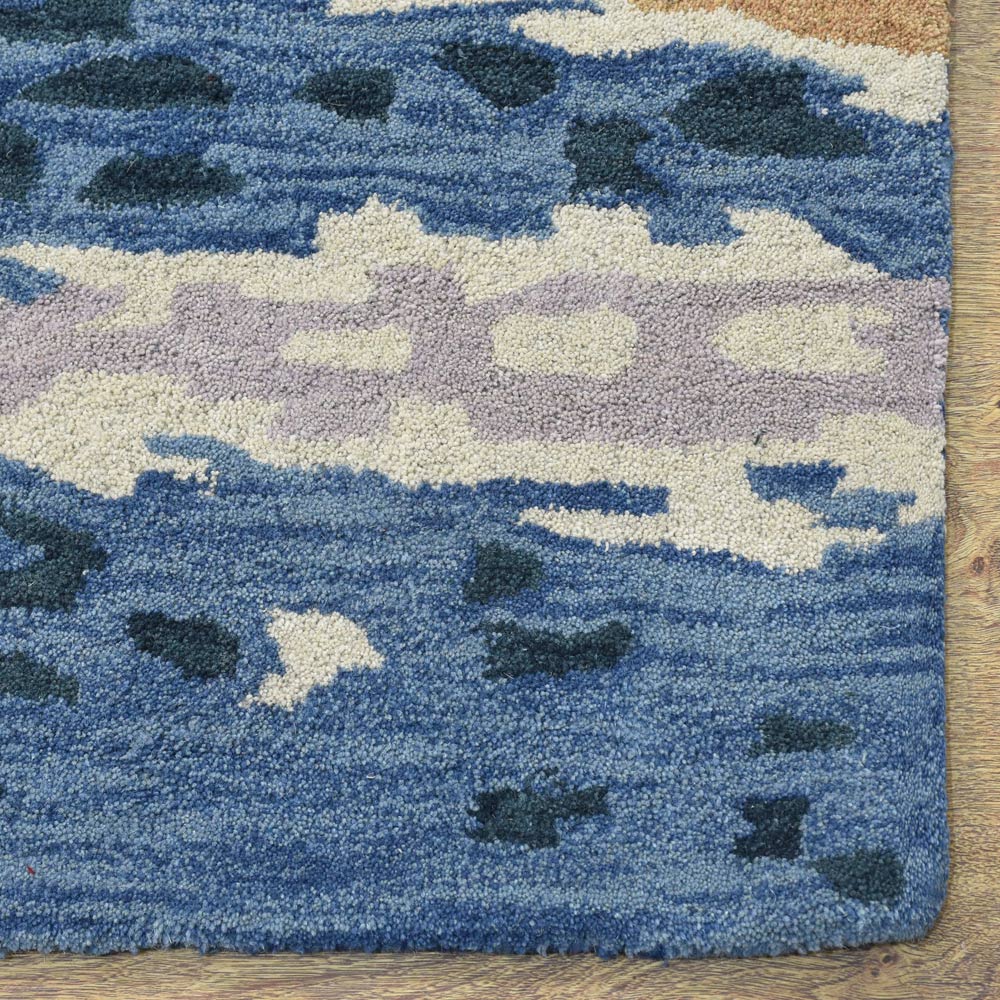 Abyss Hand Tufted Rug - Premium Soft Modern Area Rug for Living Room, Bedroom, Dining Room - Non-Slip Comfortable Floor Carpet for Home Decor