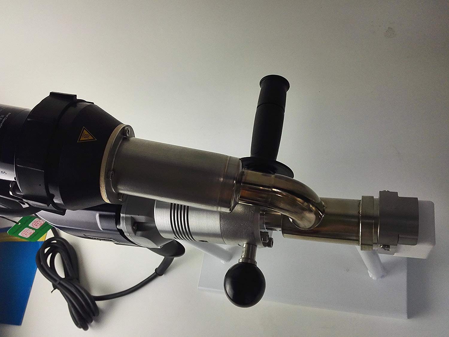 WELDY 3400W Handheld Plastic Welding Machine Kit - Hot Air Plastic Welder Gun for Vinyl, PVC, HDPE - Professional Extrusion Welder Tool (EX2) for DIY Repairs, Boat Fixing, and Industrial Plastic Fabrication