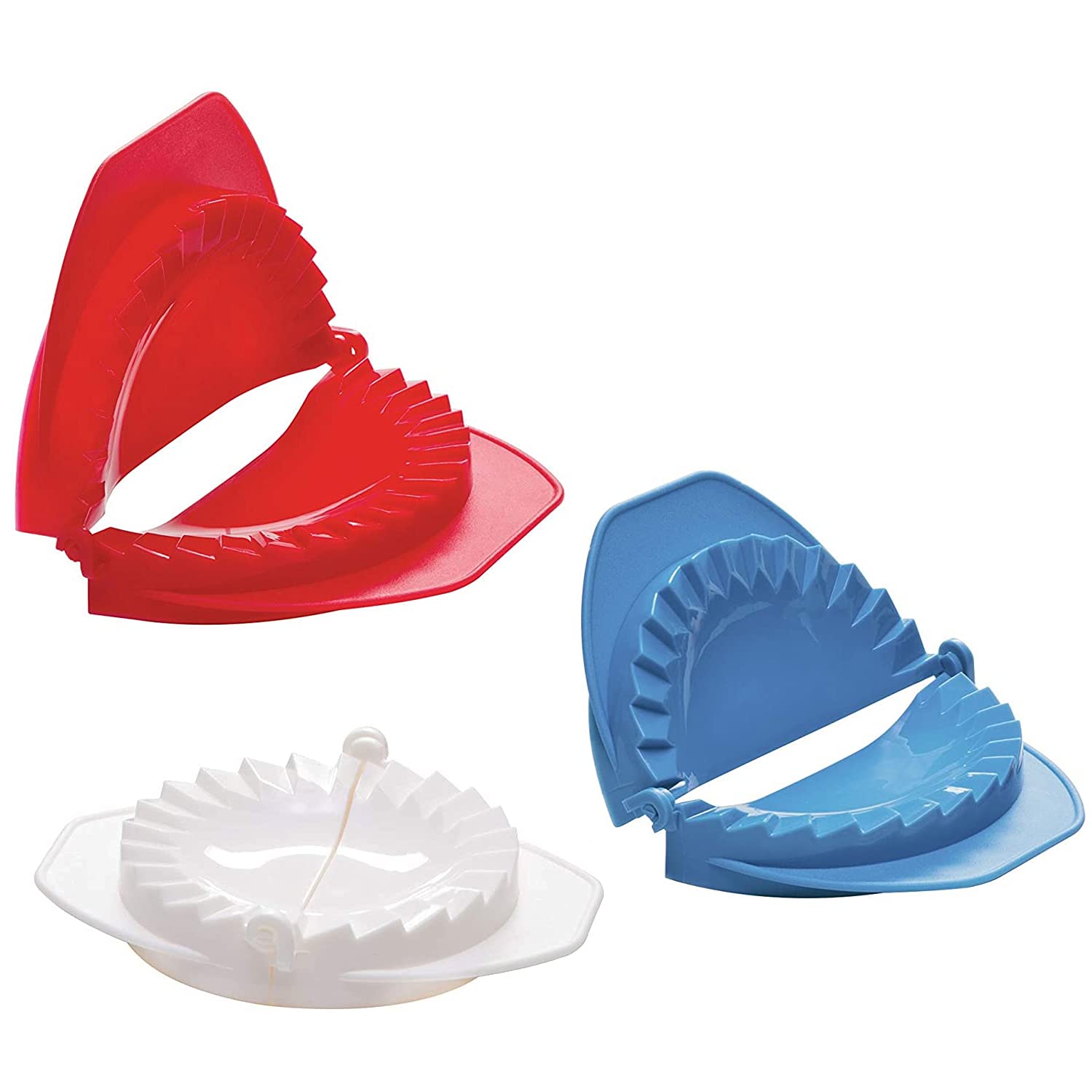 3-Piece Dough Press Set - Empanada Press, Dumpling Maker & Dough Cutter for Homemade Dumplings, Calzones, Ravioli, Empanadas | Perfect for Baking, Cooking & Family Meal Prep