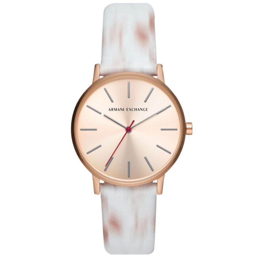 Armani Exchange AX5588 Women's Watch with Multicolor Leather Strap - Fashion Accessory for Everyday Wear & Special Occasions