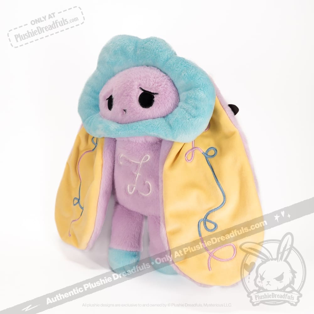 Plushie Dreadfuls Overthinking Bunny - Soft Stuffed Animal Toy for Anxiety Relief & Emotional Support | Cute Stress Relief Plush for Adults & Kids | Perfect for Therapy, Gifts, and Comfort