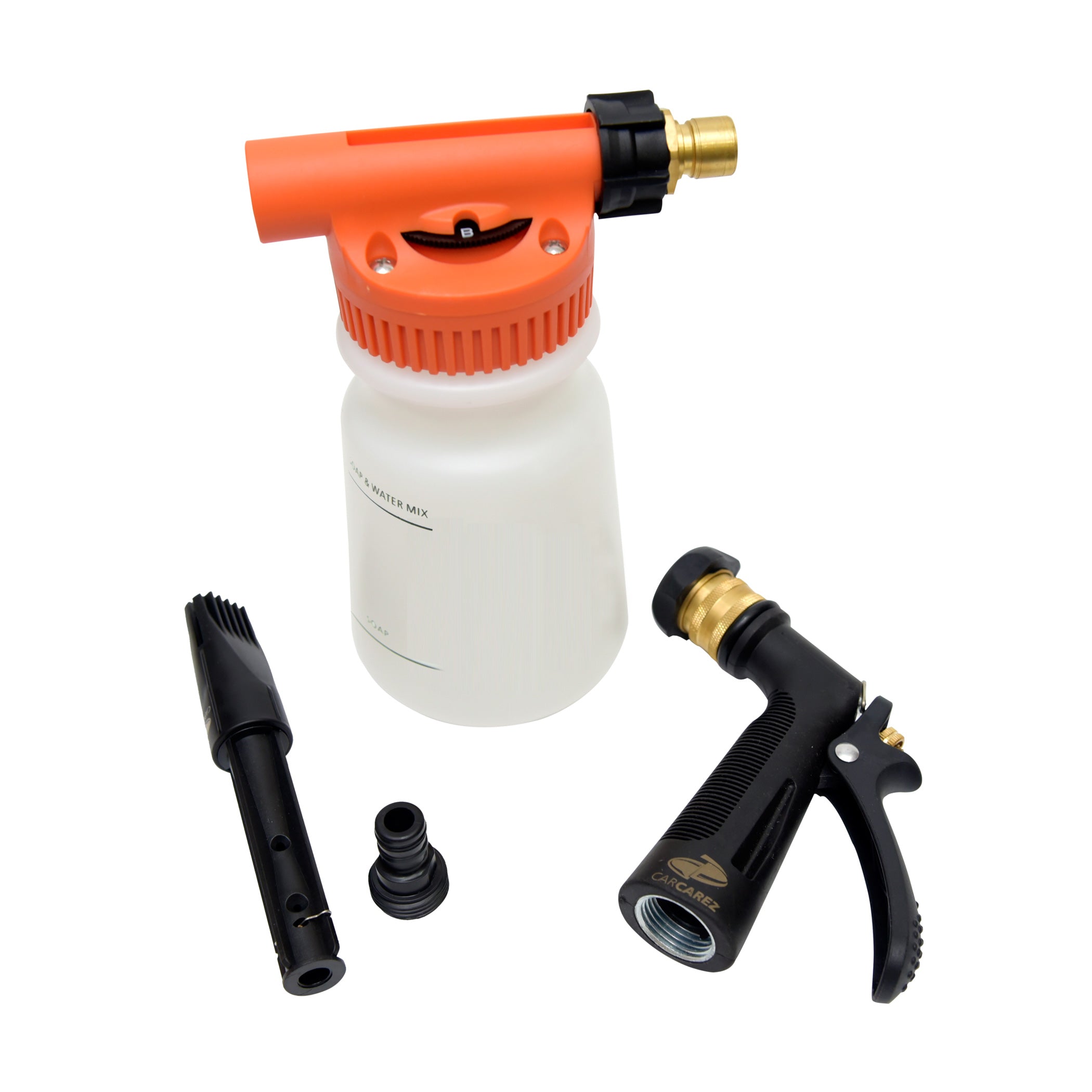 Multi-Purpose Foam Gun with 900ml Bottle - Perfect for Car Washing, Home Cleaning & Gardening