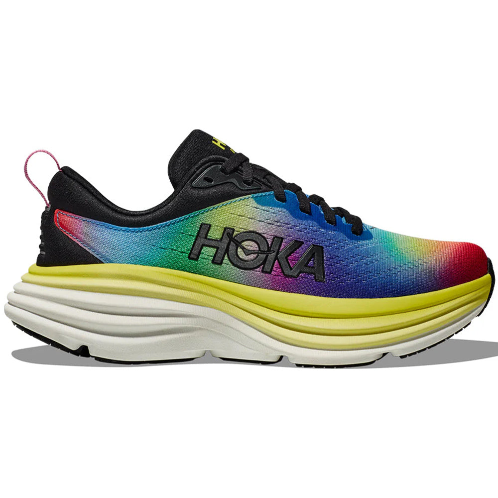Men's HOKA ONE ONE Bondi 8 Running Shoes - Lightweight Cushioned Sneakers for Marathon Training & Road Running | Perfect for Jogging, Gym Workouts & Everyday Comfort