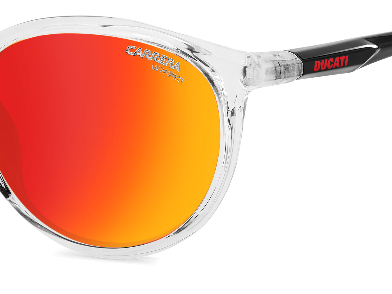 Ducati Carrera CARDUC 035/S Sunglasses - Polarized Motorcycle Riding Glasses for Men & Women - UV Protection for Cycling, Driving, Outdoor Sports & Adventure Activities