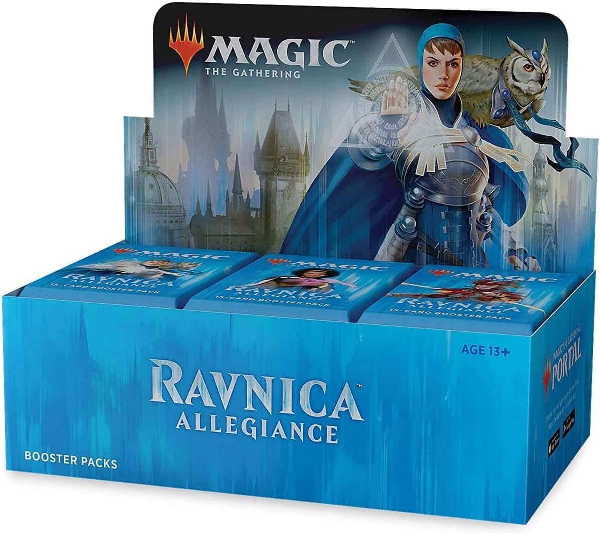 Magic: The Gathering Ravnica Allegiance Booster Box - 36 Packs (540 Cards) | MTG Trading Card Game Expansion | Perfect for Draft Tournaments & Collector's Storage