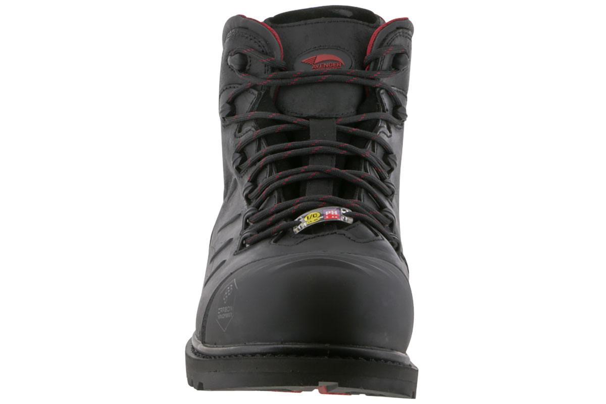Avenger 7547 Composite Toe Work Boots - Lightweight Safety Shoes for Men, OSHA Approved, Electrical Hazard Protection - Ideal for Construction, Warehouse & Industrial Work
