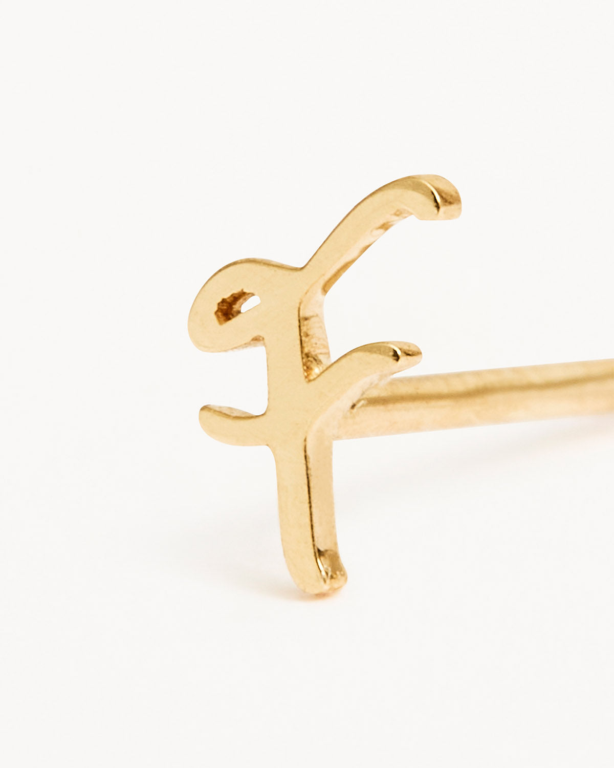 14K Solid Gold Love Letter Earrings - Dainty Romantic Jewelry for Women - Perfect Gift for Anniversary, Valentine's Day & Everyday Wear