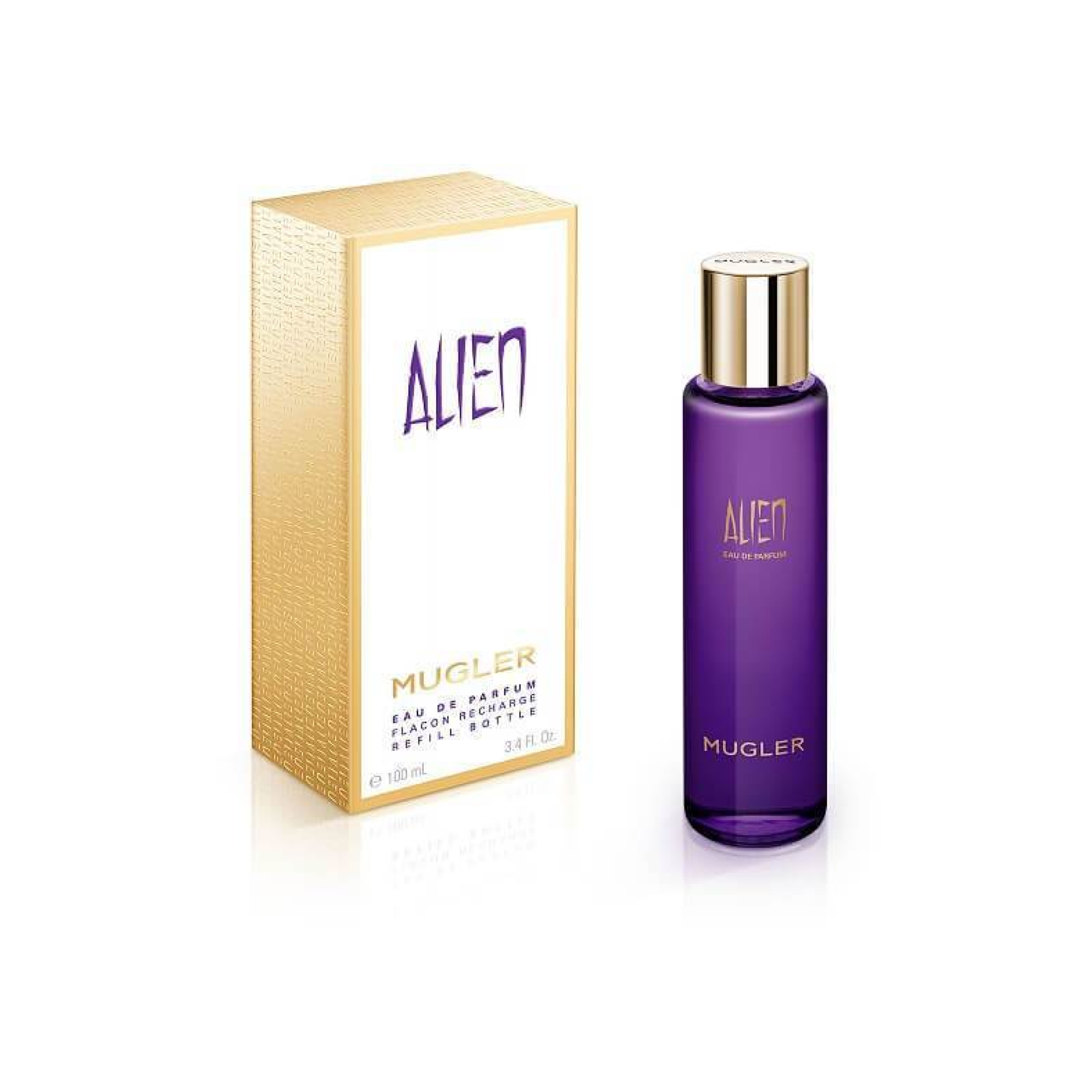 Alien Eco Refill Bottle Eau de Parfum by Mugler - Long-Lasting Luxury Perfume for Women, Floral & Woody Scent - Perfect for Evening Wear, Date Nights & Special Occasions