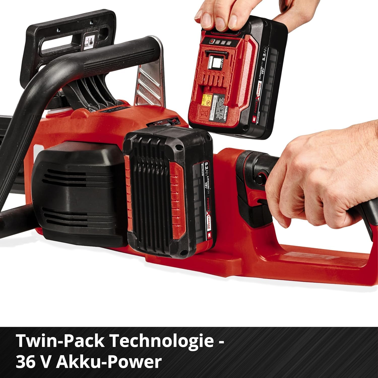 Einhell GP-LC 36/35 Li-Solo Cordless Chainsaw - 36V Brushless Motor, 33cm Cutting Length, 15m/s Speed (Battery & Charger Not Included) | Perfect for Tree Trimming, Firewood Cutting & Yard Maintenance