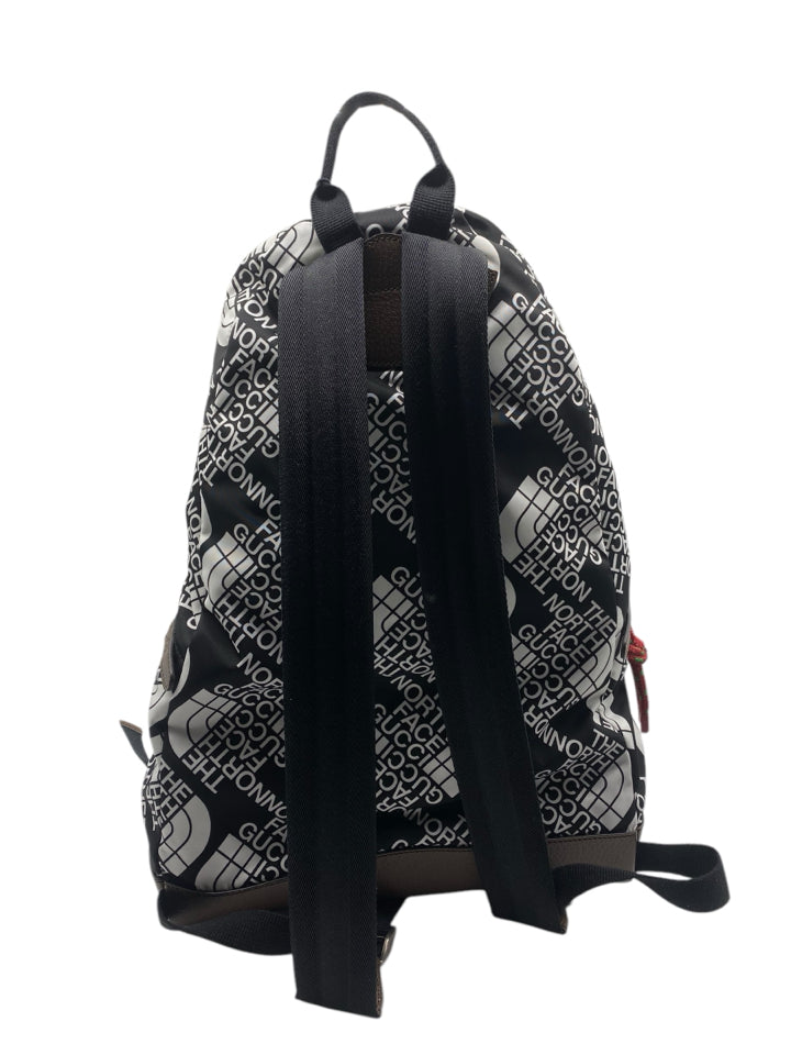 Gucci x The North Face Unisex Waterproof Hiking Backpack - Luxury Designer Travel & Outdoor Adventure Backpack for Men & Women - Perfect for Camping, Travel, and Daily Commute
