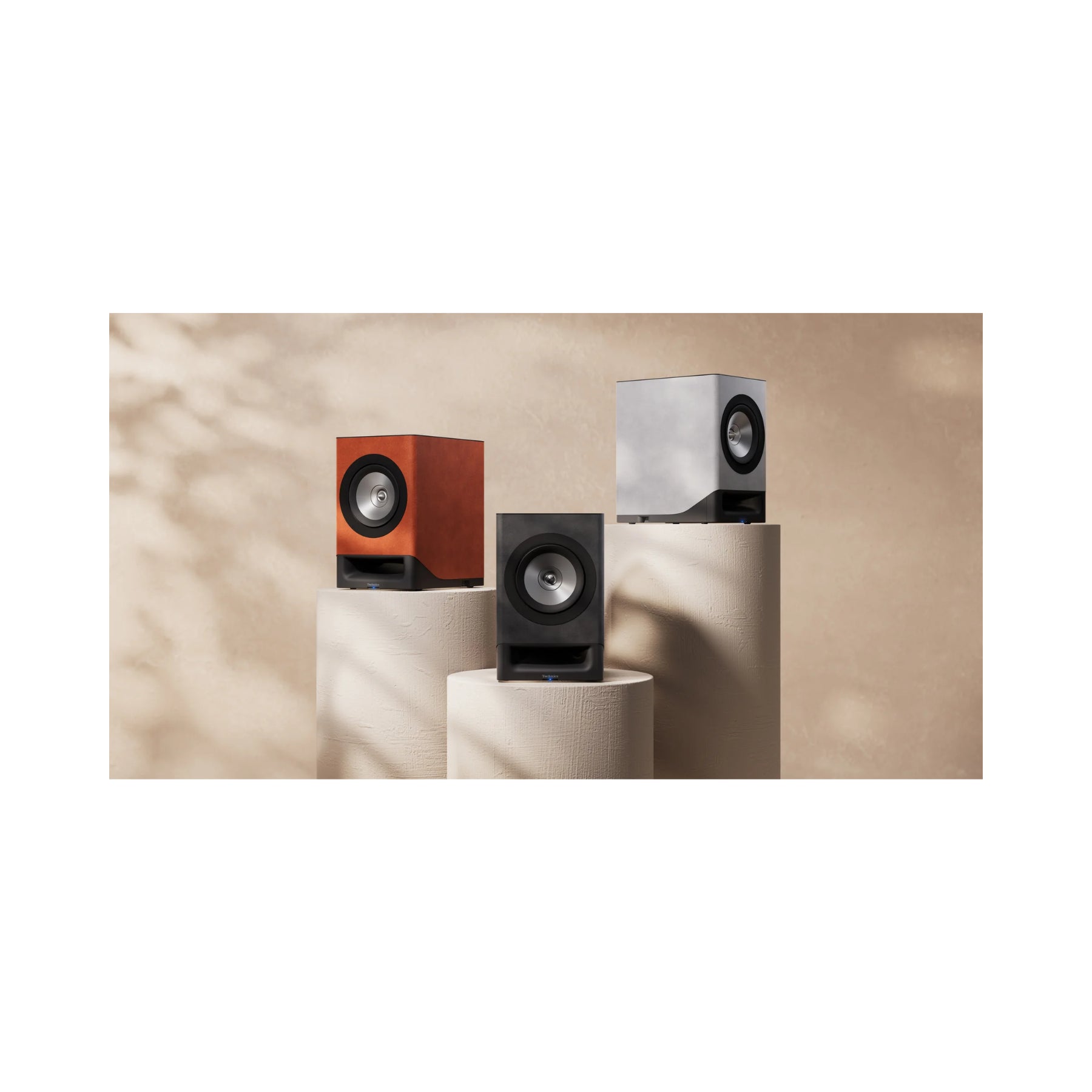 Technics SC-CX700 Wireless Bluetooth Speaker System (Pair) - Premium Sound for Home Theater, Parties & Outdoor Gatherings