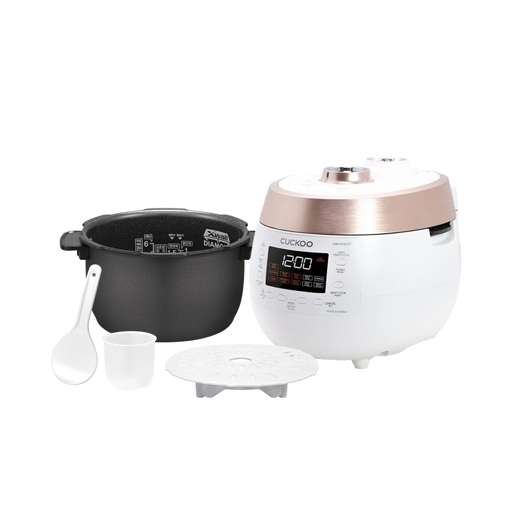Refurbished HP Twin Pressure Rice Cooker 6 Cup (CRP RT0609F) - Perfect for Small Families & Meal Prep | B Grade Certified