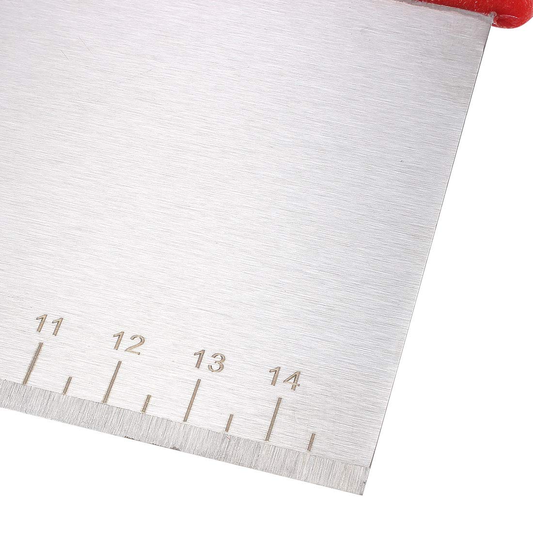 Stainless Steel Bench Scraper - Multi-Purpose Dough Cutter for Pizza, Bread, Pastry & Baking | Perfect for Kitchen, Bakery & Food Prep