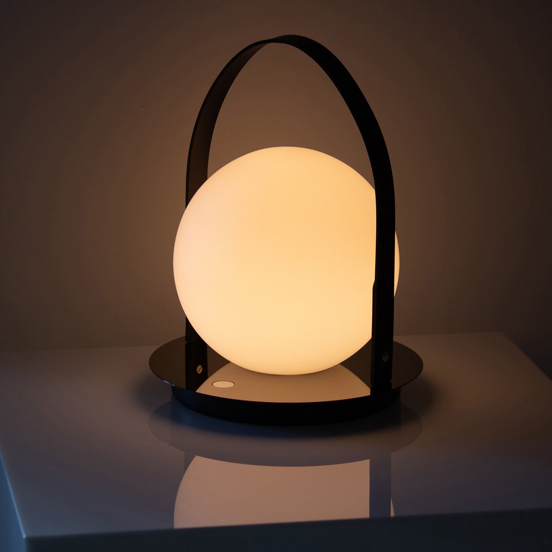 Pablo Studio Bola Lantern - Modern Hanging Pendant Light for Living Room, Bedroom, or Outdoor Patio Decor