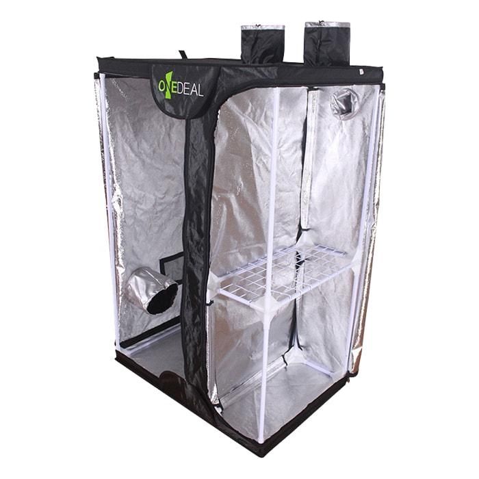 OneDeal VegFlower 3' x 2' x 4'4 Hydroponic Grow Tent Kit - Indoor Plant Growing System for Herbs, Vegetables & Flowers - Perfect for Home Gardening, Urban Farming & DIY Hydroponics