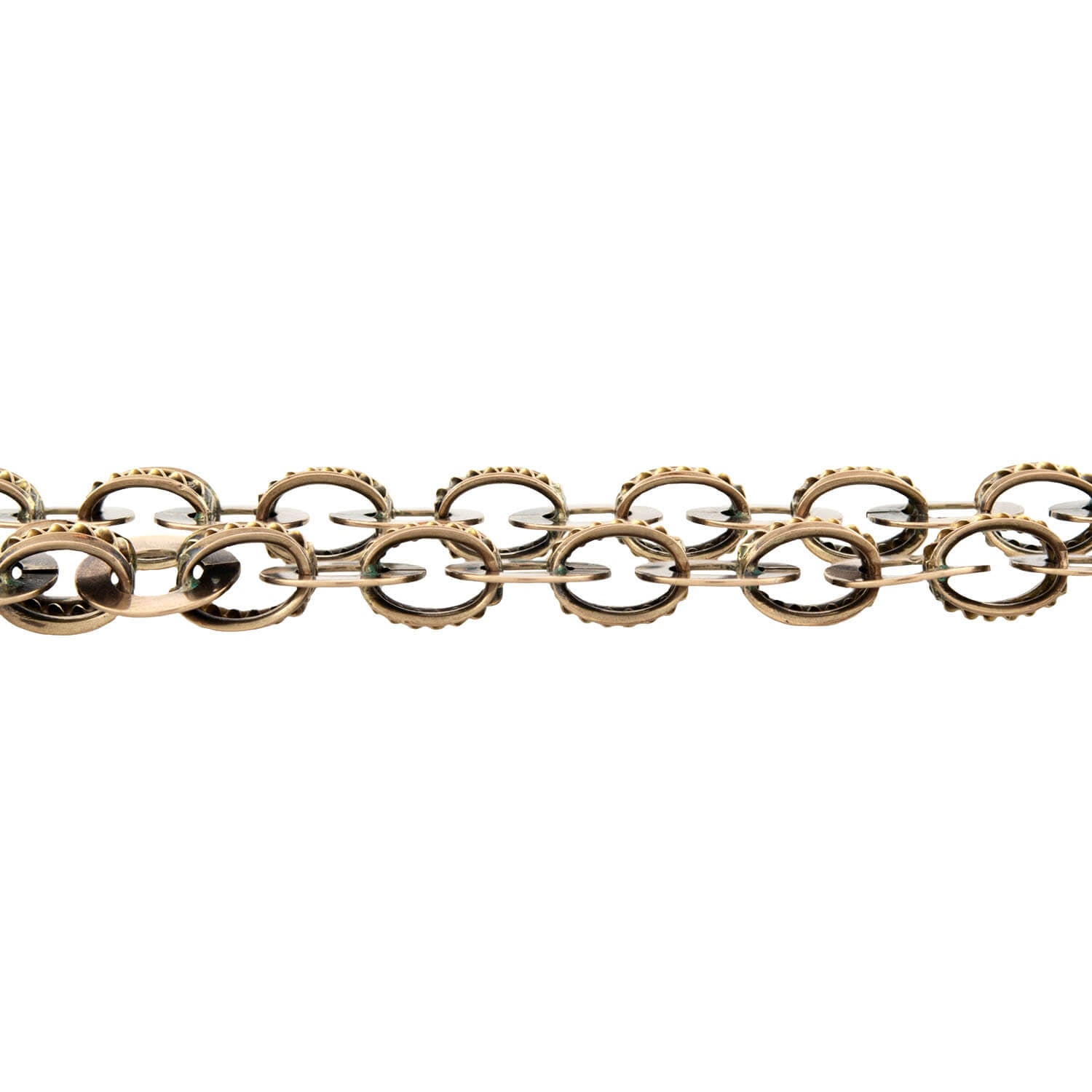 Victorian Style 14K Gold Book Chain Collar Necklace - 20 Inch Elegant Layering Necklace for Women, Perfect for Weddings, Parties & Everyday Wear