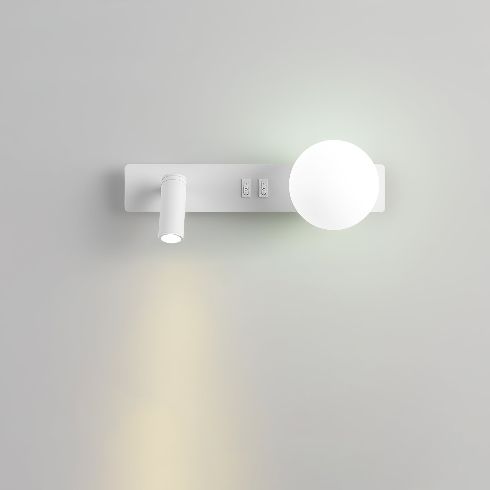 Slim Wall Lamp - Modern Minimalist LED Light Fixture for Bedroom, Living Room, and Hallway Lighting - Perfect for Home Decor and Ambient Illumination