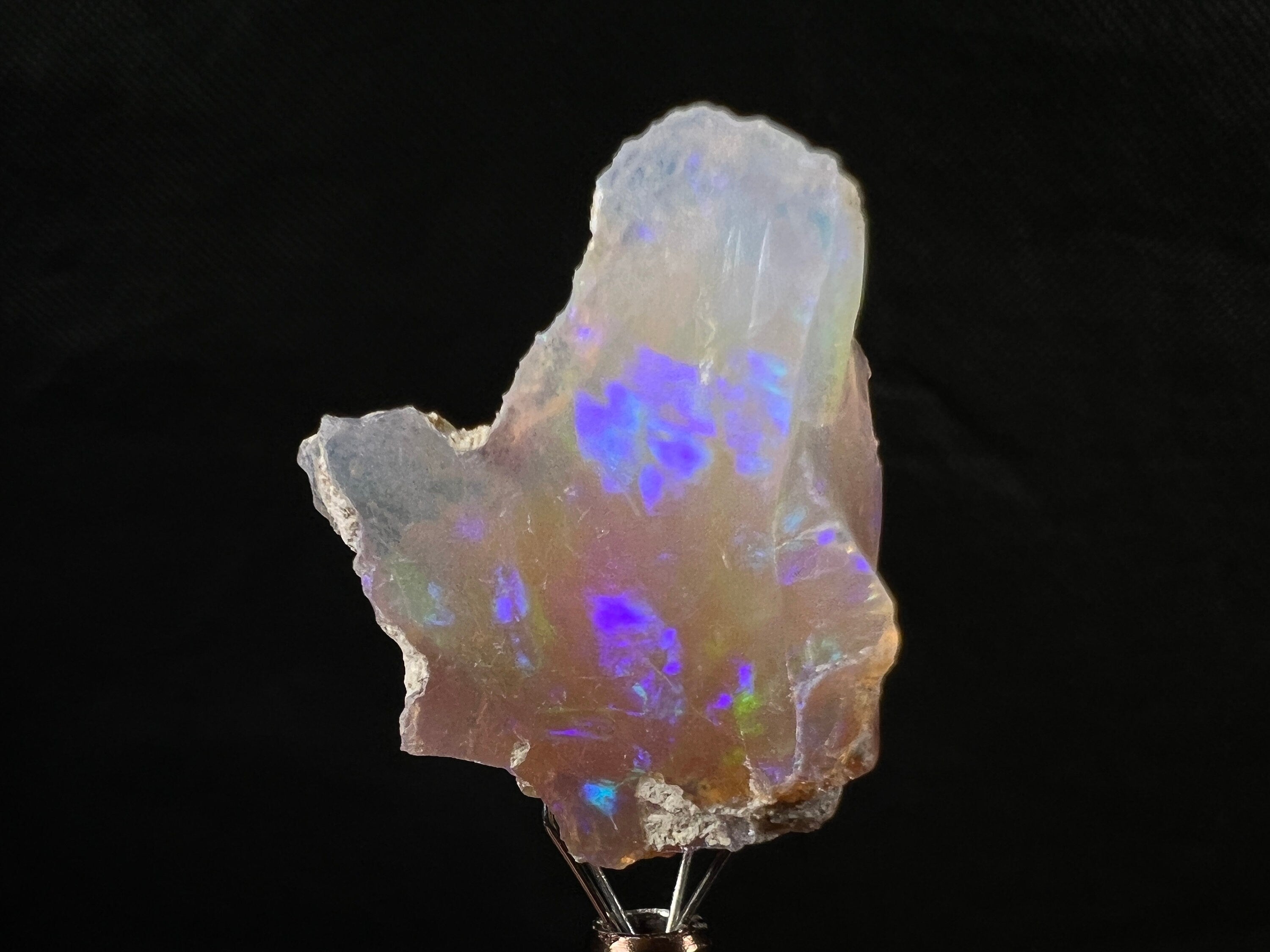 Premium 4A XL Welo Opal Raw Crystal - Certified Cutting Grade Gemstone for Jewelry Making | Natural Ethiopian Opal for Rings, Necklaces & DIY Crafting